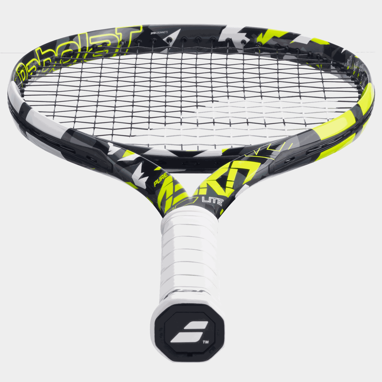 Raqueta de tenis Pure Aero Lite para jugadores avanzados, unisex – Gris