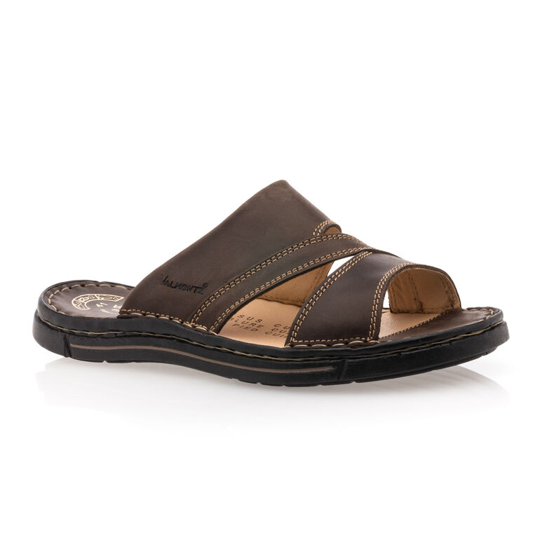  Sandalias marrones para hombre / Zapatos de punta abierta