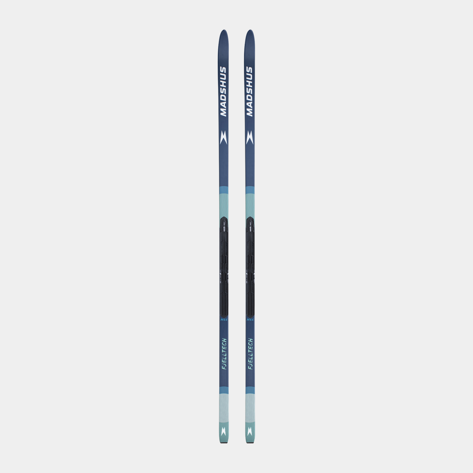 BC Skis Fjelltech M44 Intelligrip NIS 24/25, esquis cross-country - verde