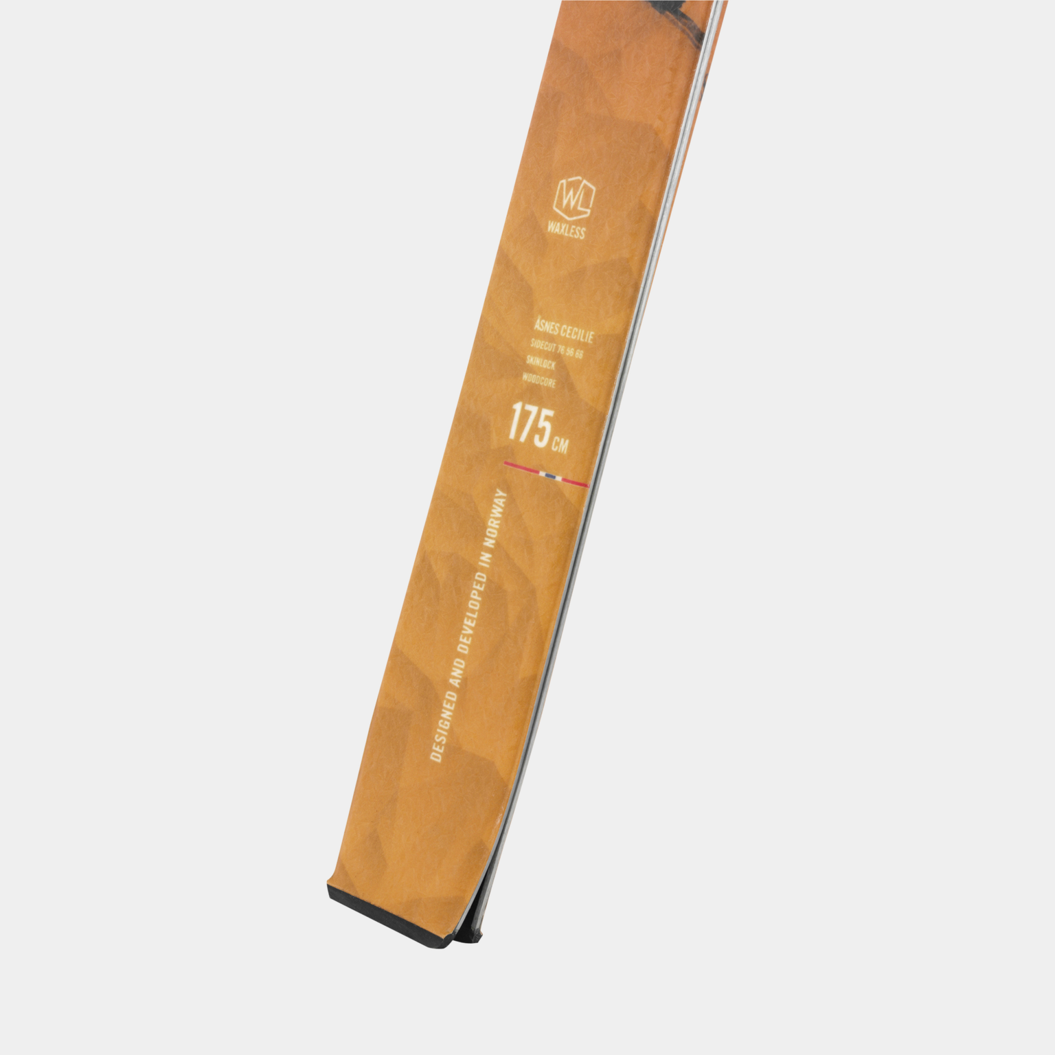  Esquis de montanha femininos BC Skis Cecilie Skog Waxless 24/25 - Laranja