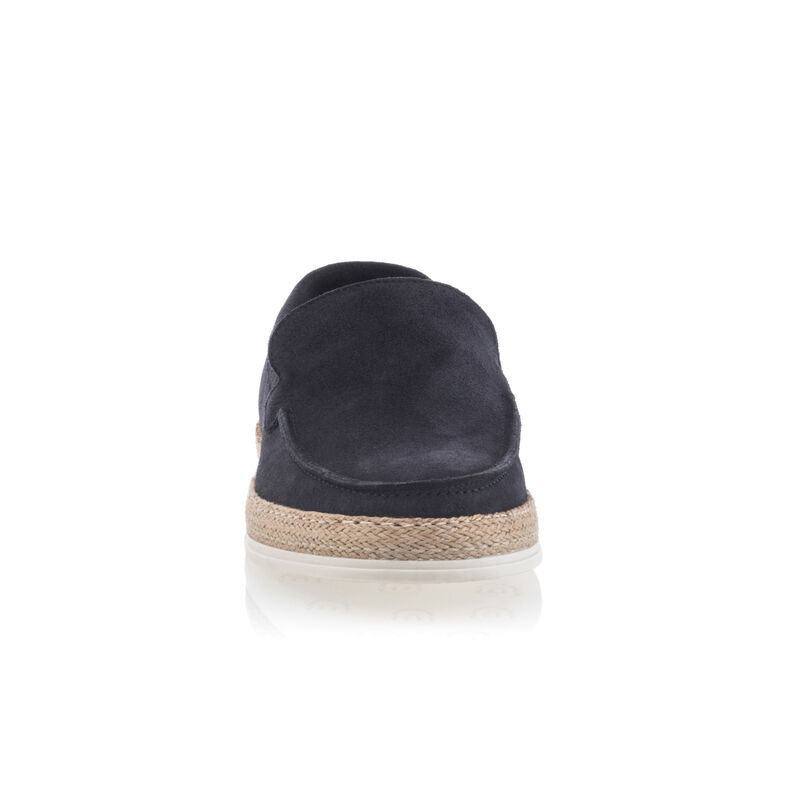 Mocasines/zapatos náuticos azules para hombre