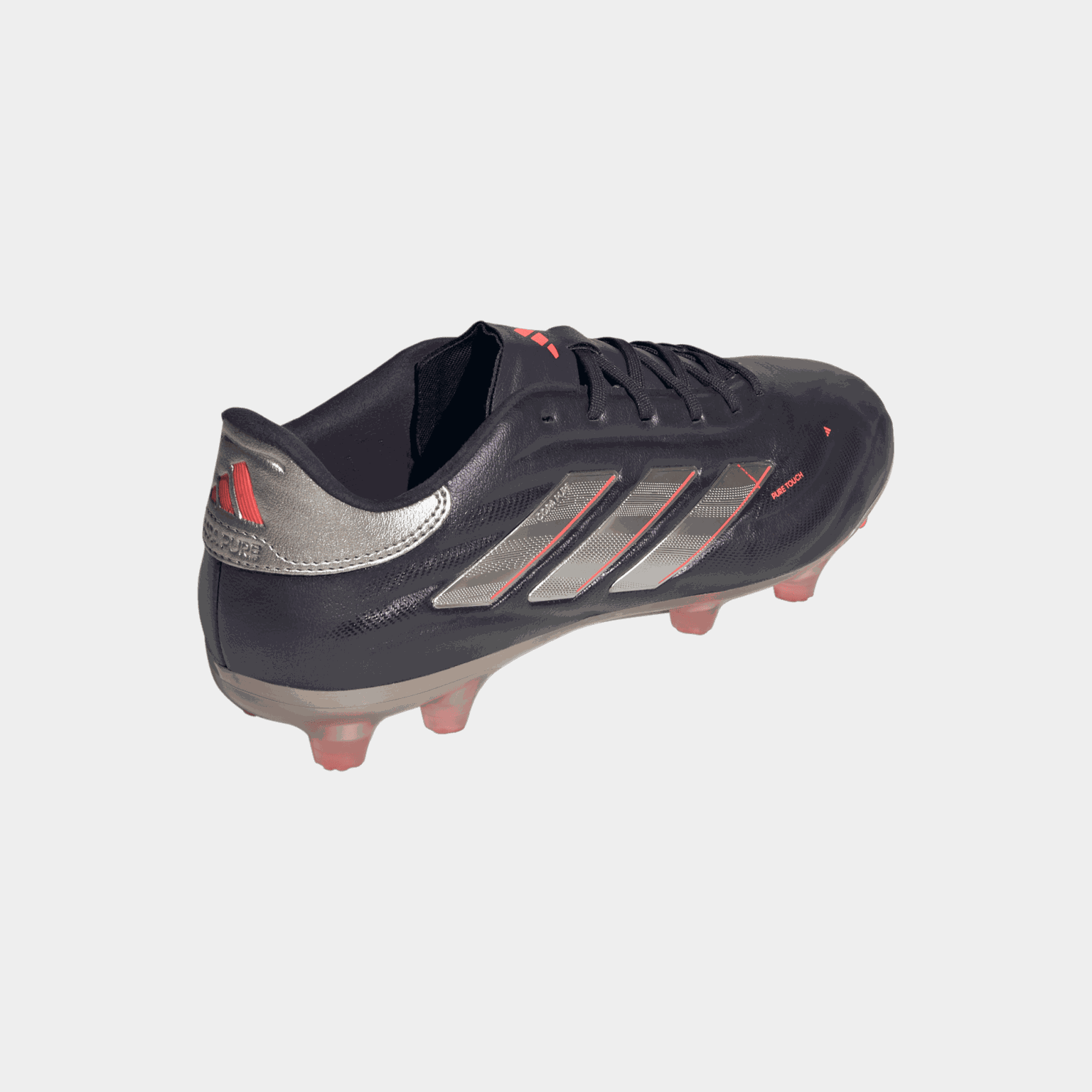 COPA Pure 2 Pro FG Q4 24, Chaussures de football pour gazon, Unisexe – Noir