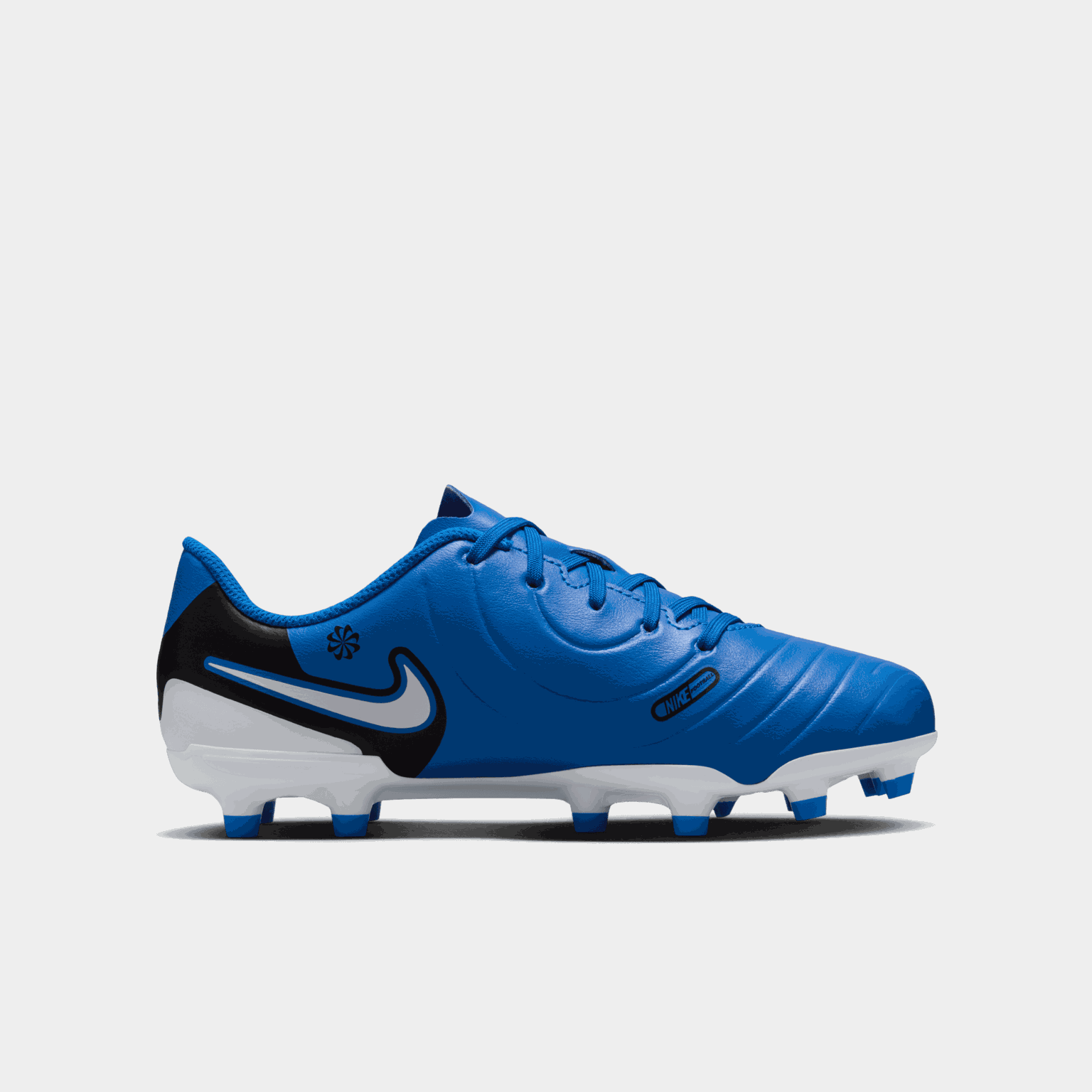  Buty piłkarskie Tiempo Legend 10 Club FG/MG Junior na trawę naturalną i sztuczną - czerwone