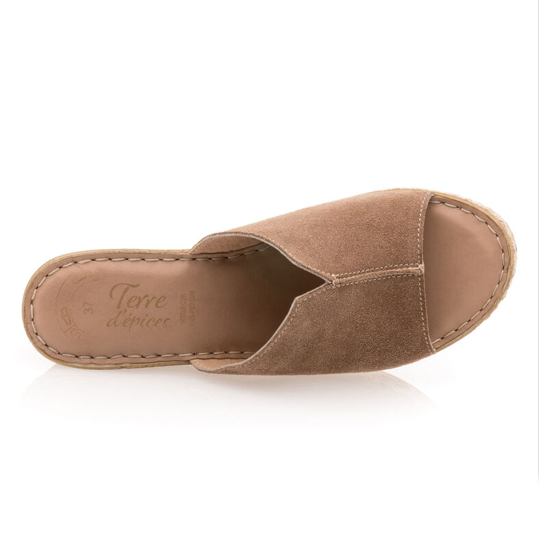 Μπεζ γυναικεία mules/τσόκαρα