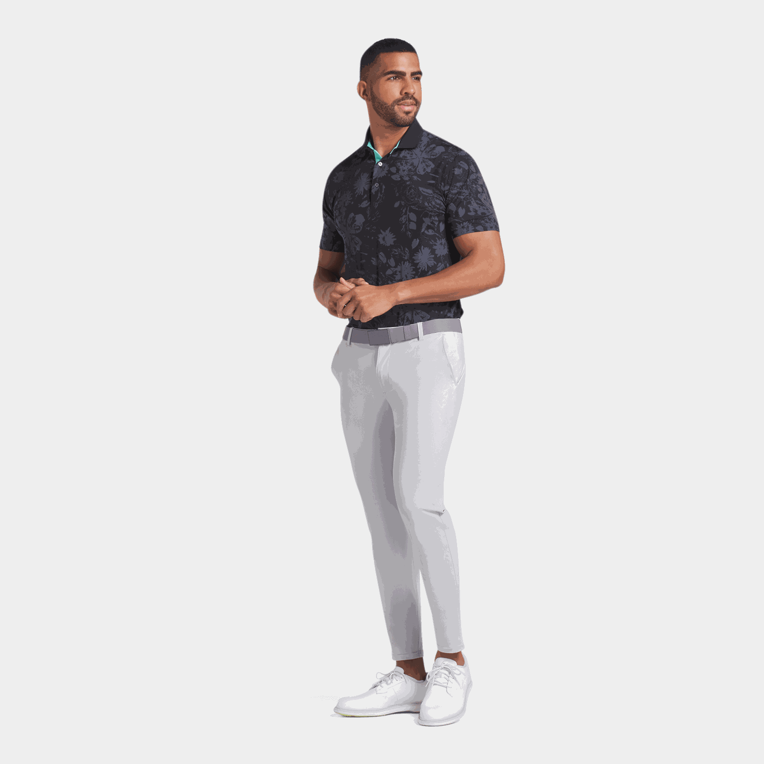  MATTR roze poloshirt, heren golfpoloshirt