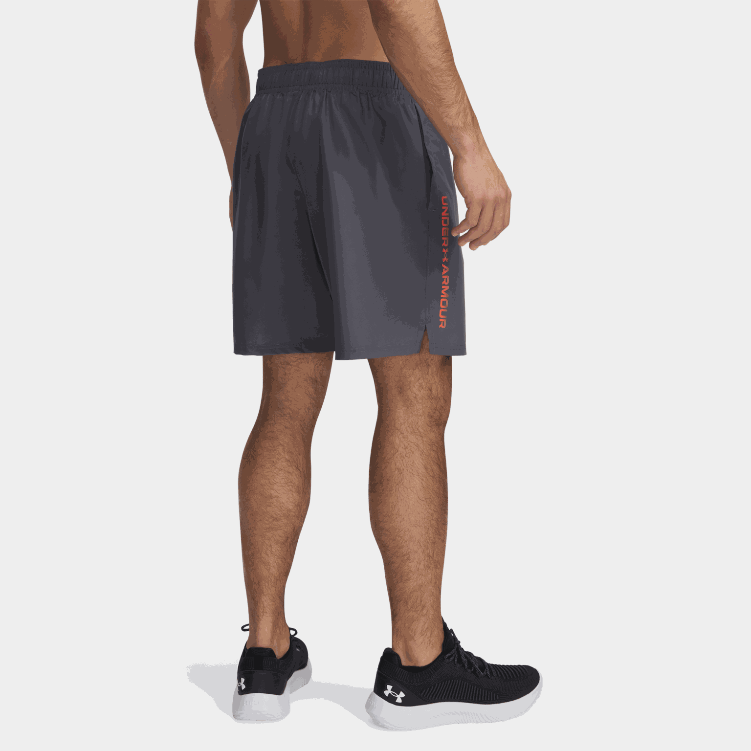 Tech Woven Wordmark Short, treningsshorts, herre - Grå