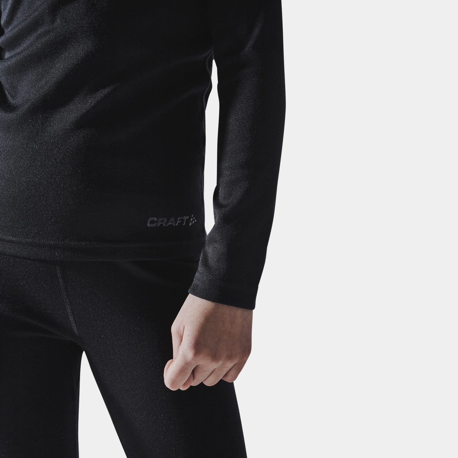 CORE Warm Baselayer Set, undertøysett junior - Svart