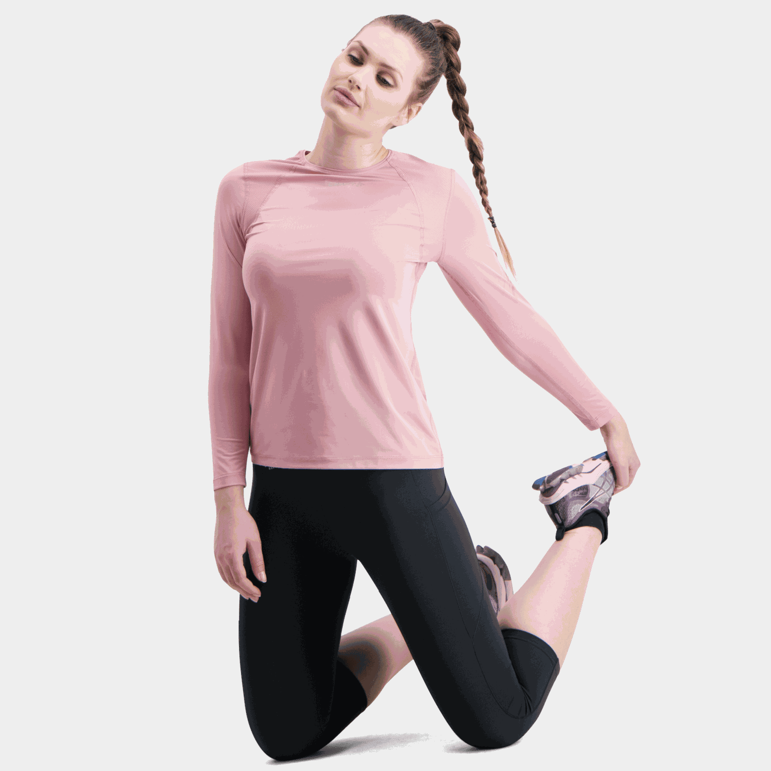 Calça legging esportiva feminina Essence Capri 2 - preta
