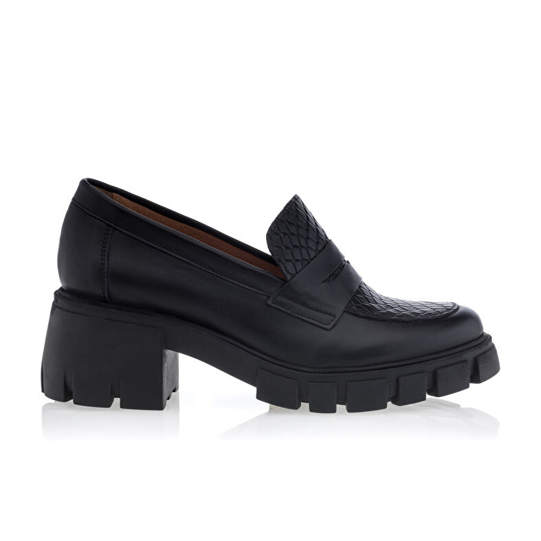 Mocassini/scarpe da barca neri da donna