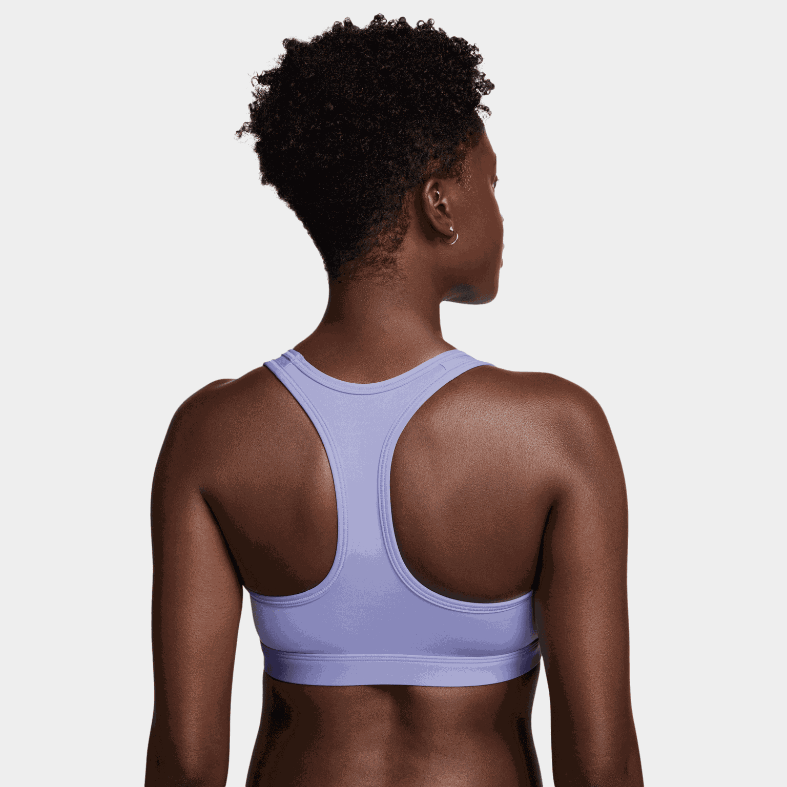 Dámská sportovní podprsenka Swoosh, velikost M – fialová