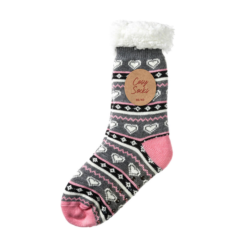 Chaussettes et collants Femme Gris