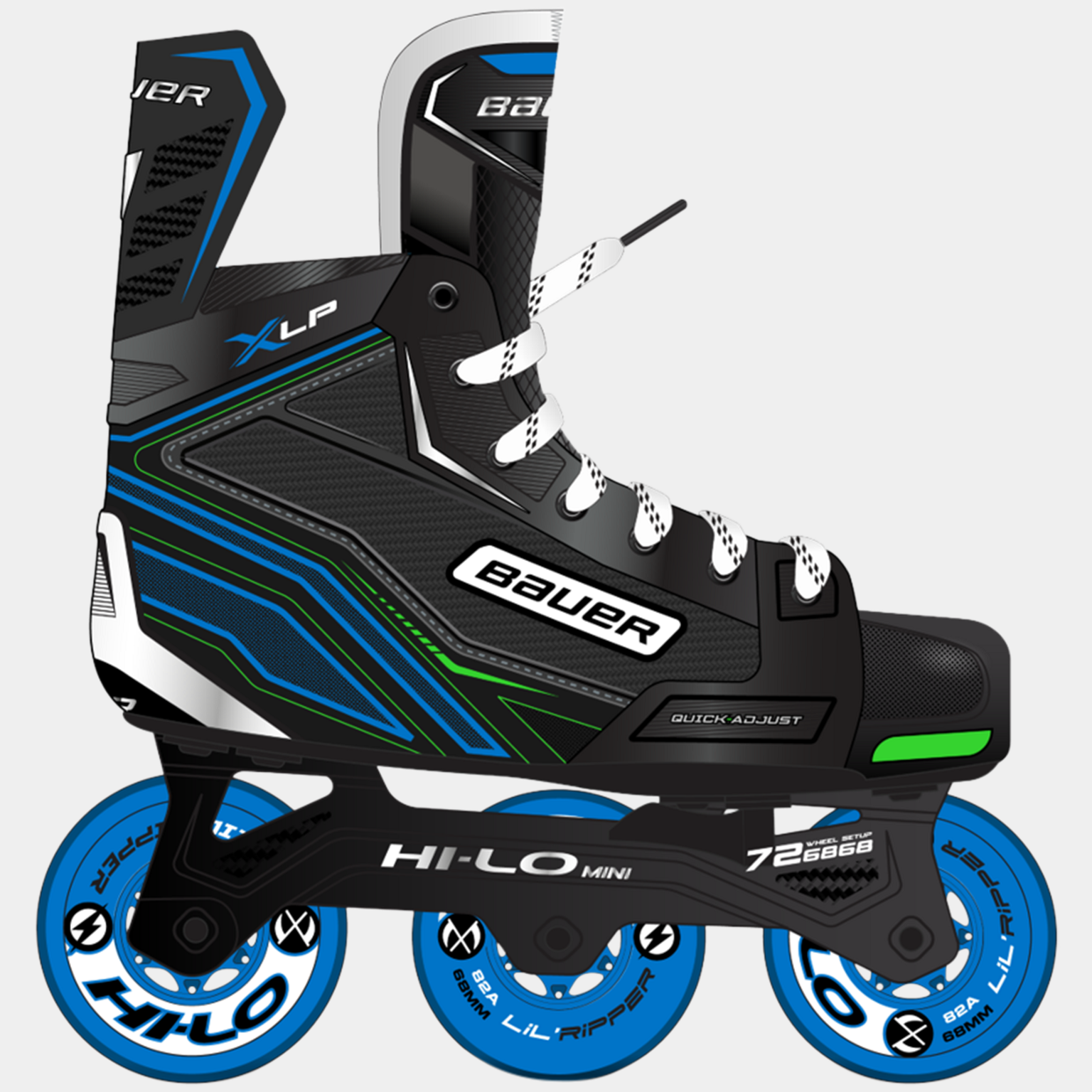 Łyżwy regulowane S21 Bauer Xlp Yth - 26/27 -