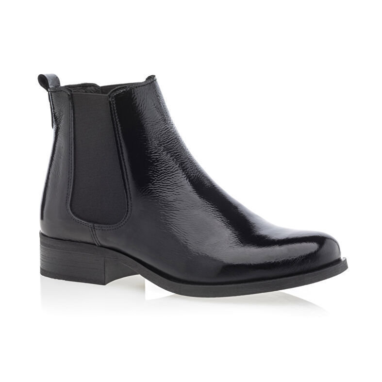 Schwarze Damenstiefel / Stiefeletten