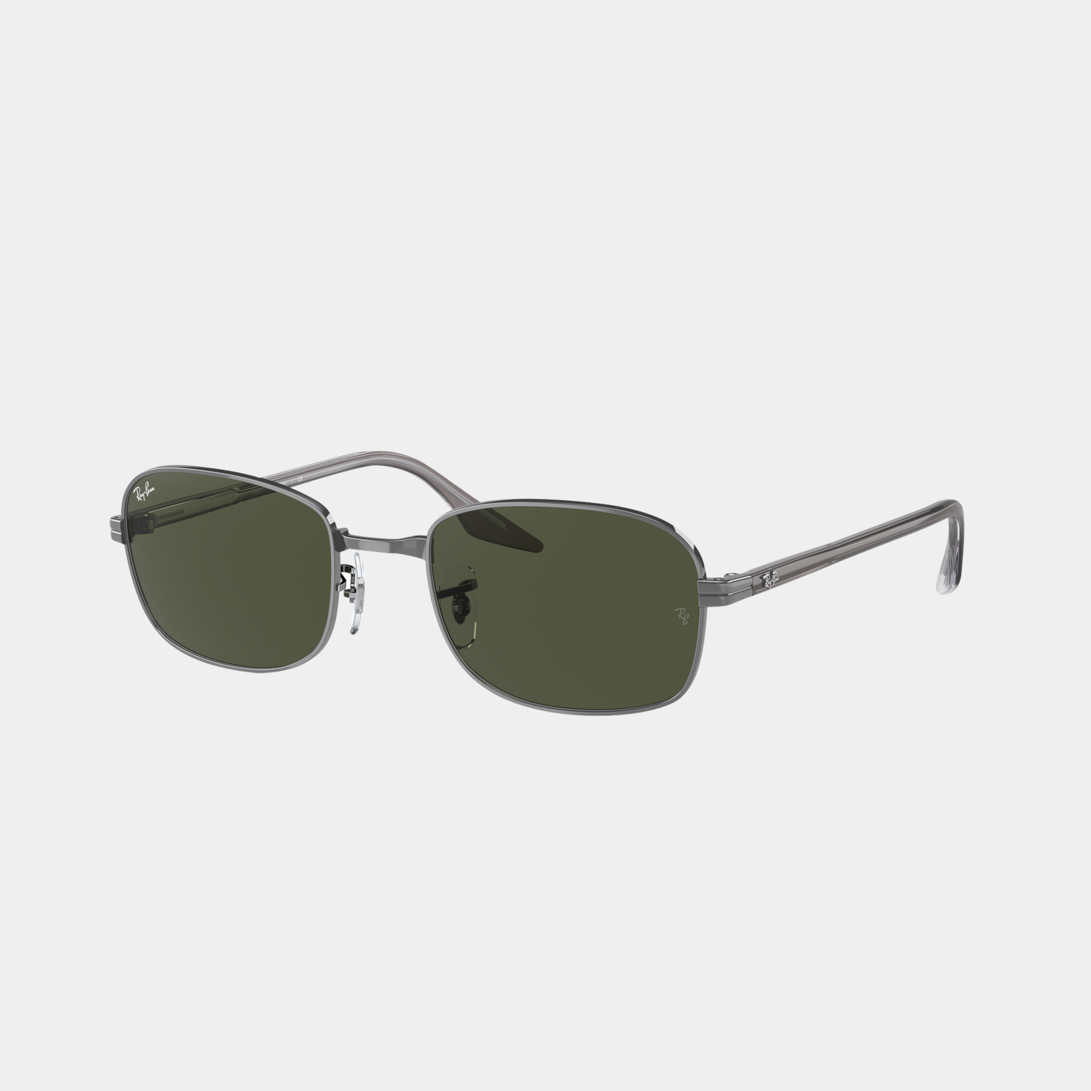 Okulary przeciwsłoneczne unisex, kolor ołowiowo-zielony 0RB3690 - Zielony