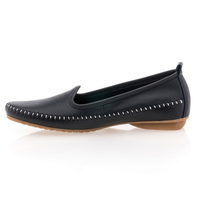 Naisten siniset loaferit/veneilykengät
