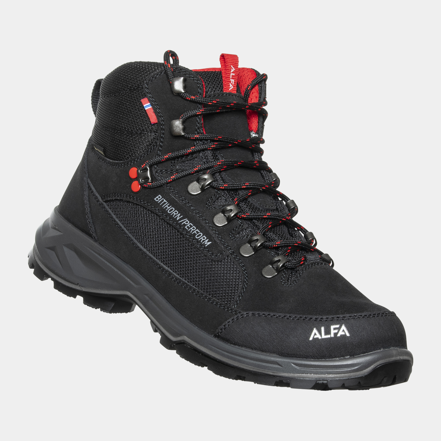 Bitihorn Perform Gore-Tex, fjellsko, unisex - Svart