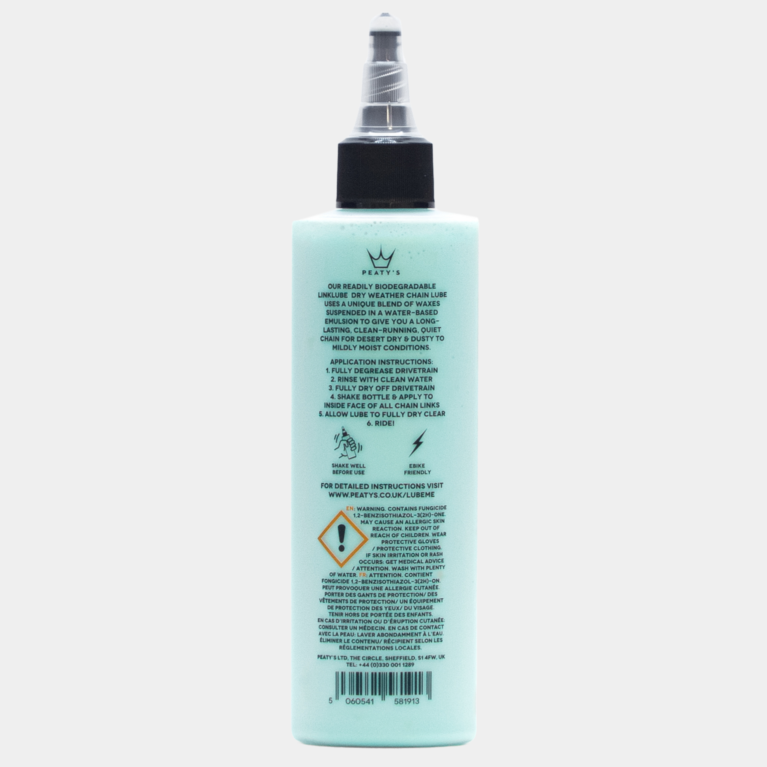  LinkLube Dry 120ml, kerékpárlánc-olaj -