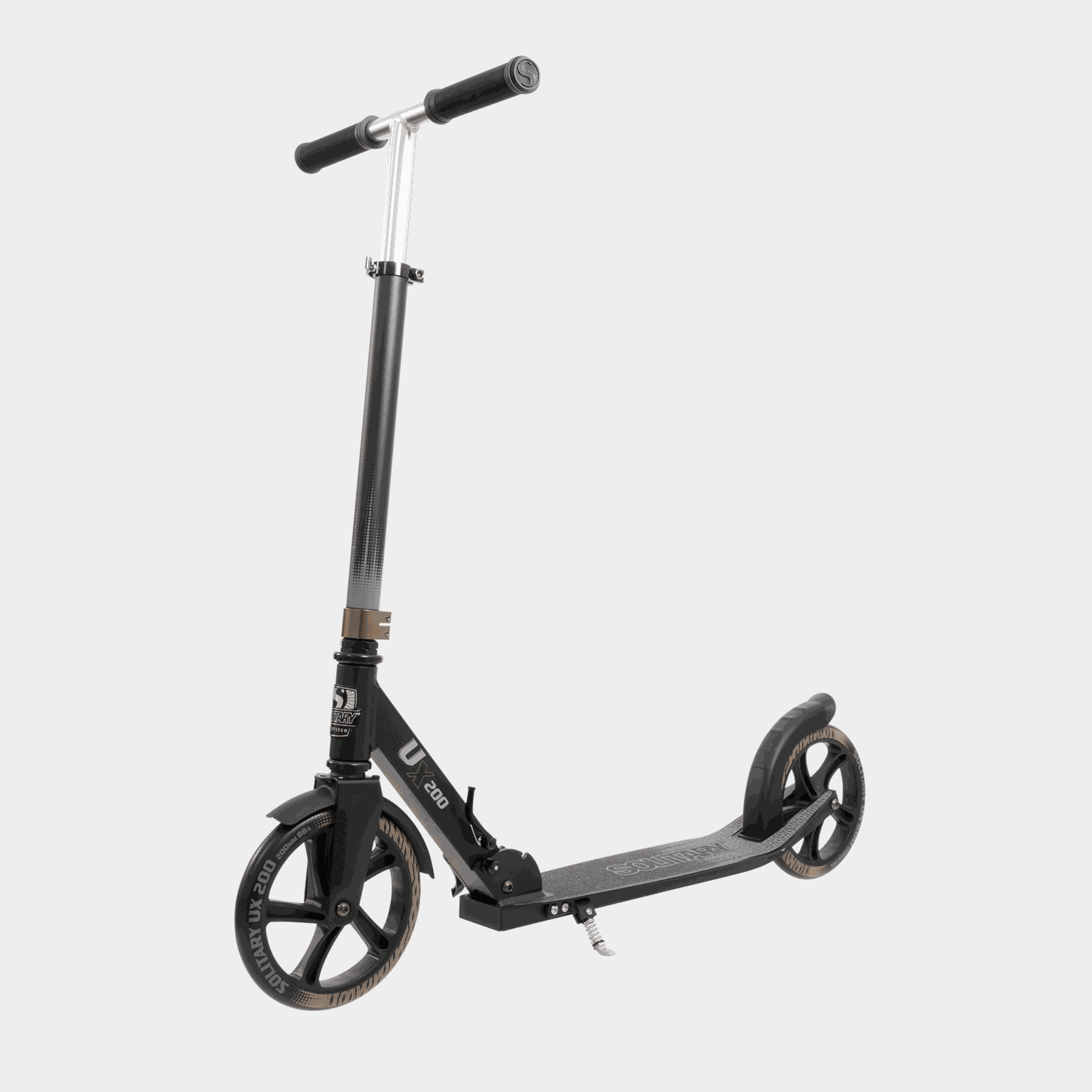 Patinete elétrico UX 200, patinete para crianças e adolescentes - preto