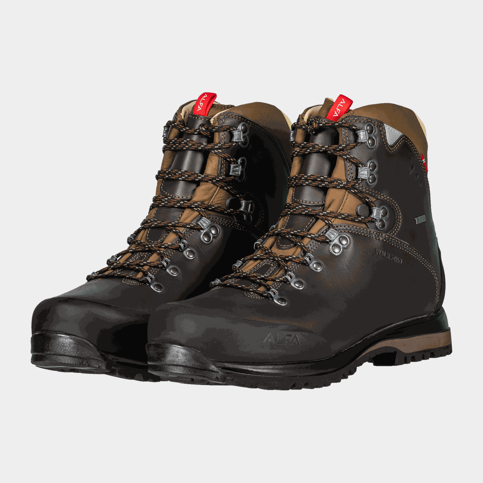  Buty trekkingowe męskie Walk King Advance GTX – brązowe