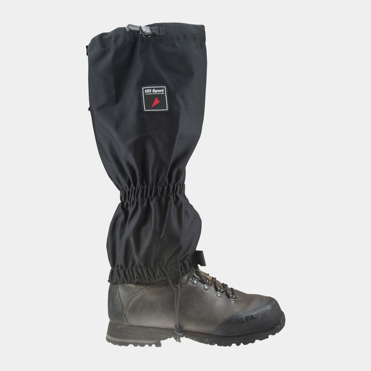 Lill Sport Gaiter Canvas Black 24/25, gamasjer unisex - Svart