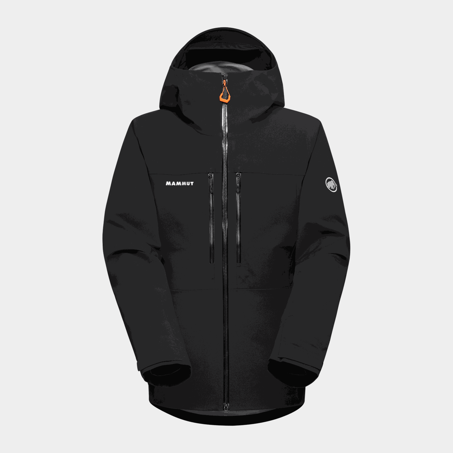  Lyžařská bunda Stoney HS Alpine s kapucí, velikost M (24/25), pánská - černá