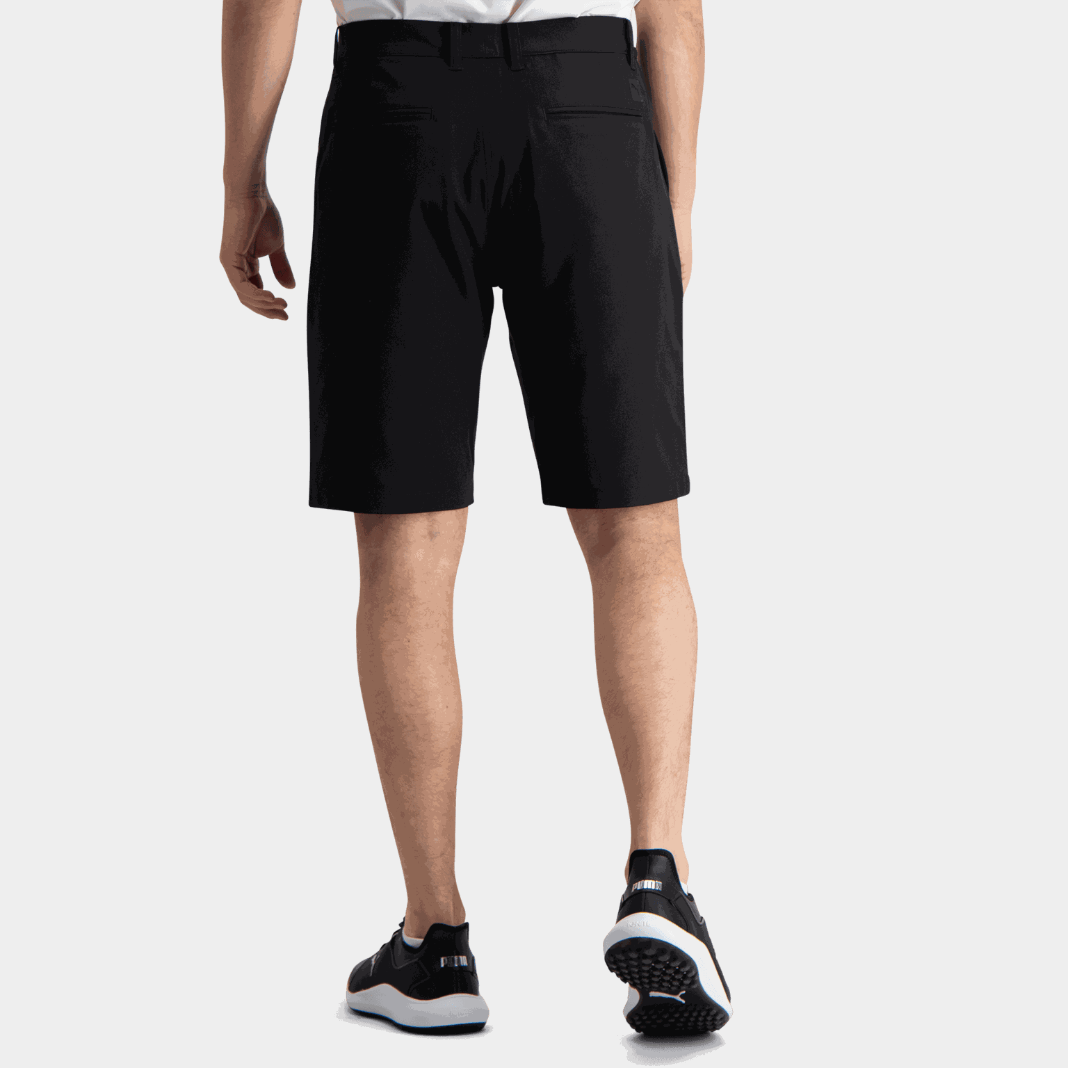 Krótkie spodenki golfowe Dealer Short 10 cali, męskie spodenki golfowe – czarne