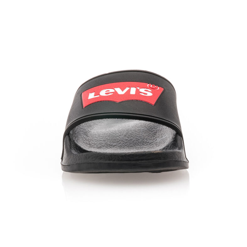 Svarte gutteflip-flops / Thong-sandaler