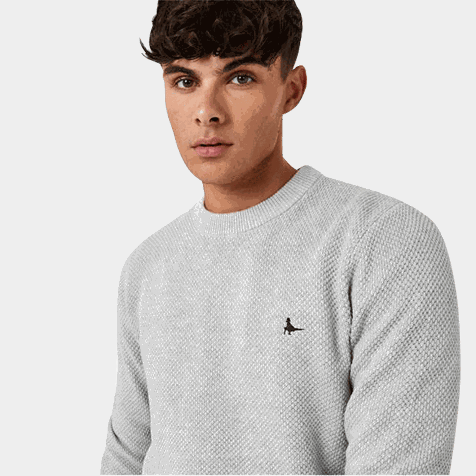  Tricou Linus Seed Stitch, mărime pentru copii - Gri
