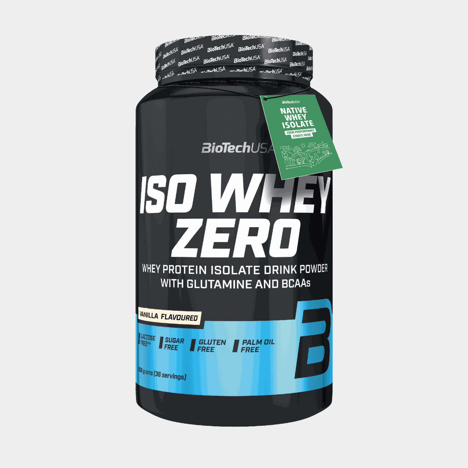 Iso Whey Zero 908g Vanilla, proteinpulver -