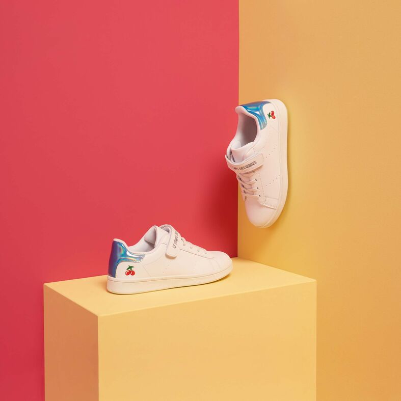 Kurver / joggesko Fille Blanc