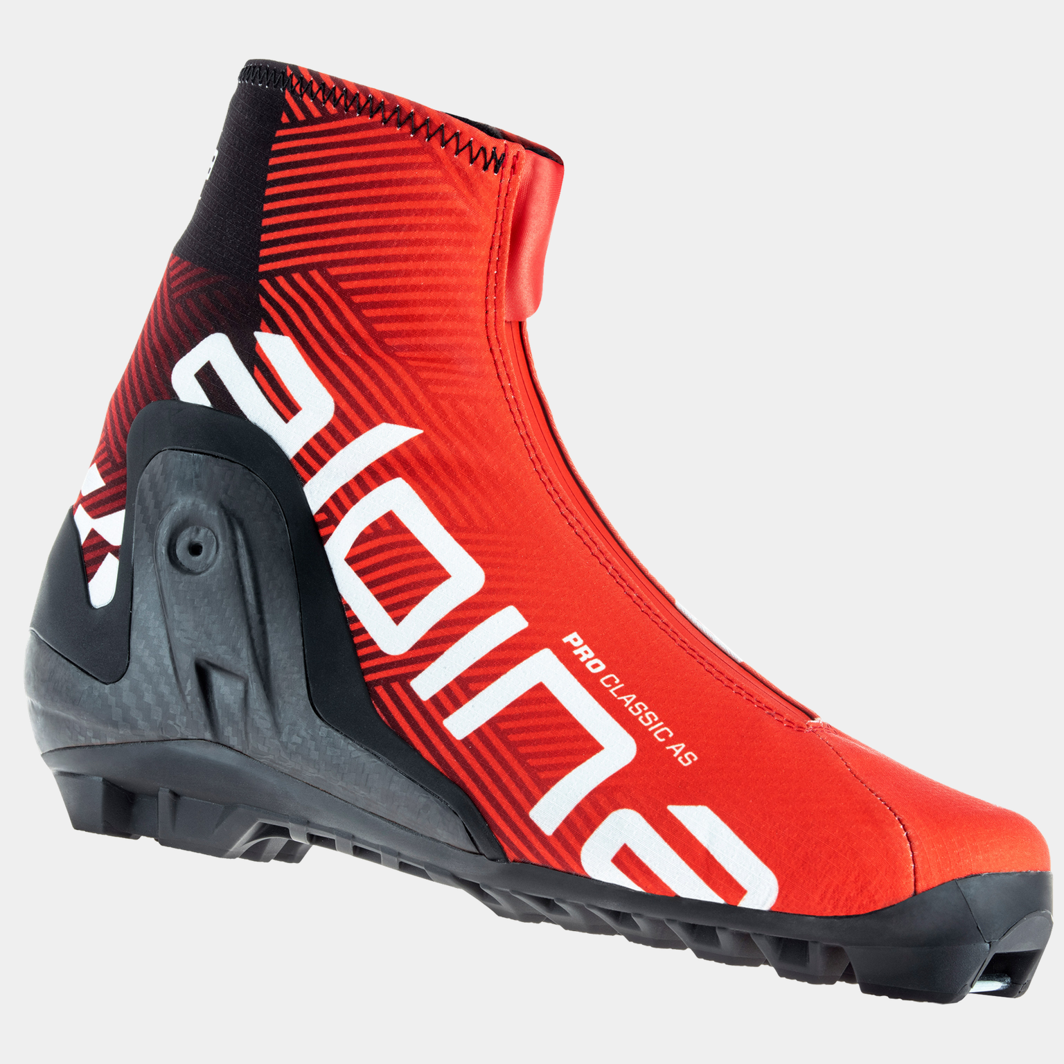 Botas de esqui XC PRO Classic AS 24/25, unissex - vermelhas