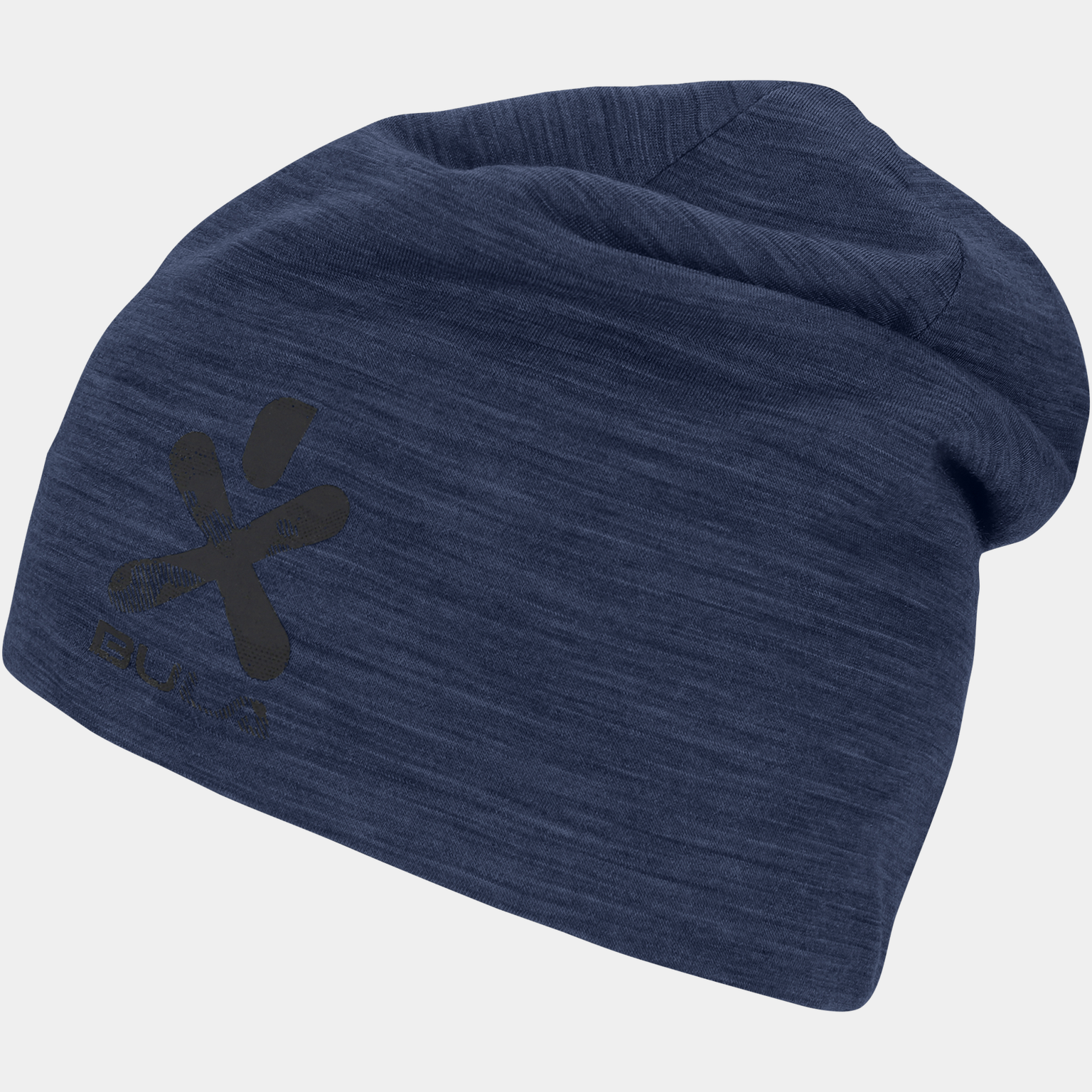 Gorro infantil em lã merino Pacific - azul escuro