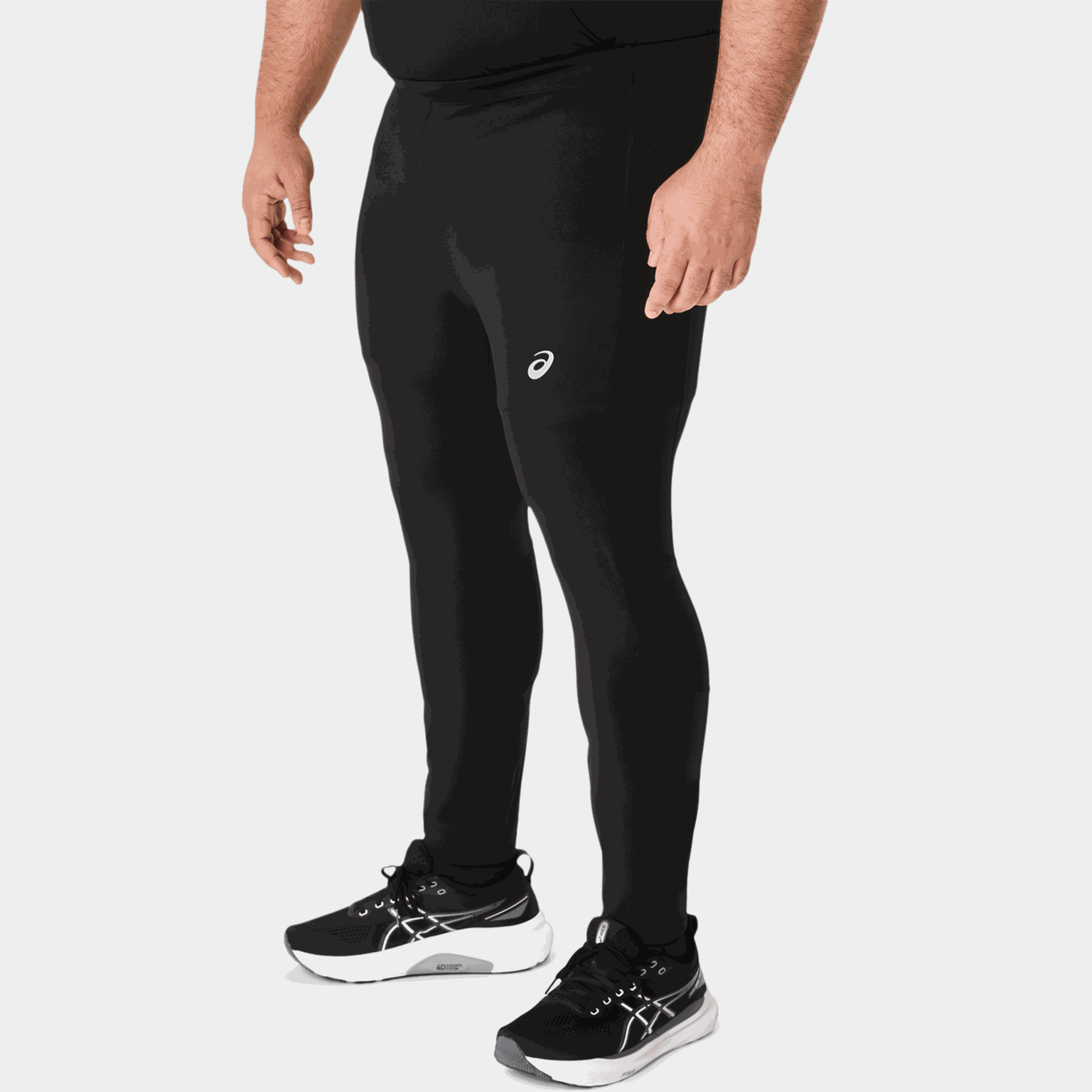  Slim fit hardloopbroek voor heren - Zwart