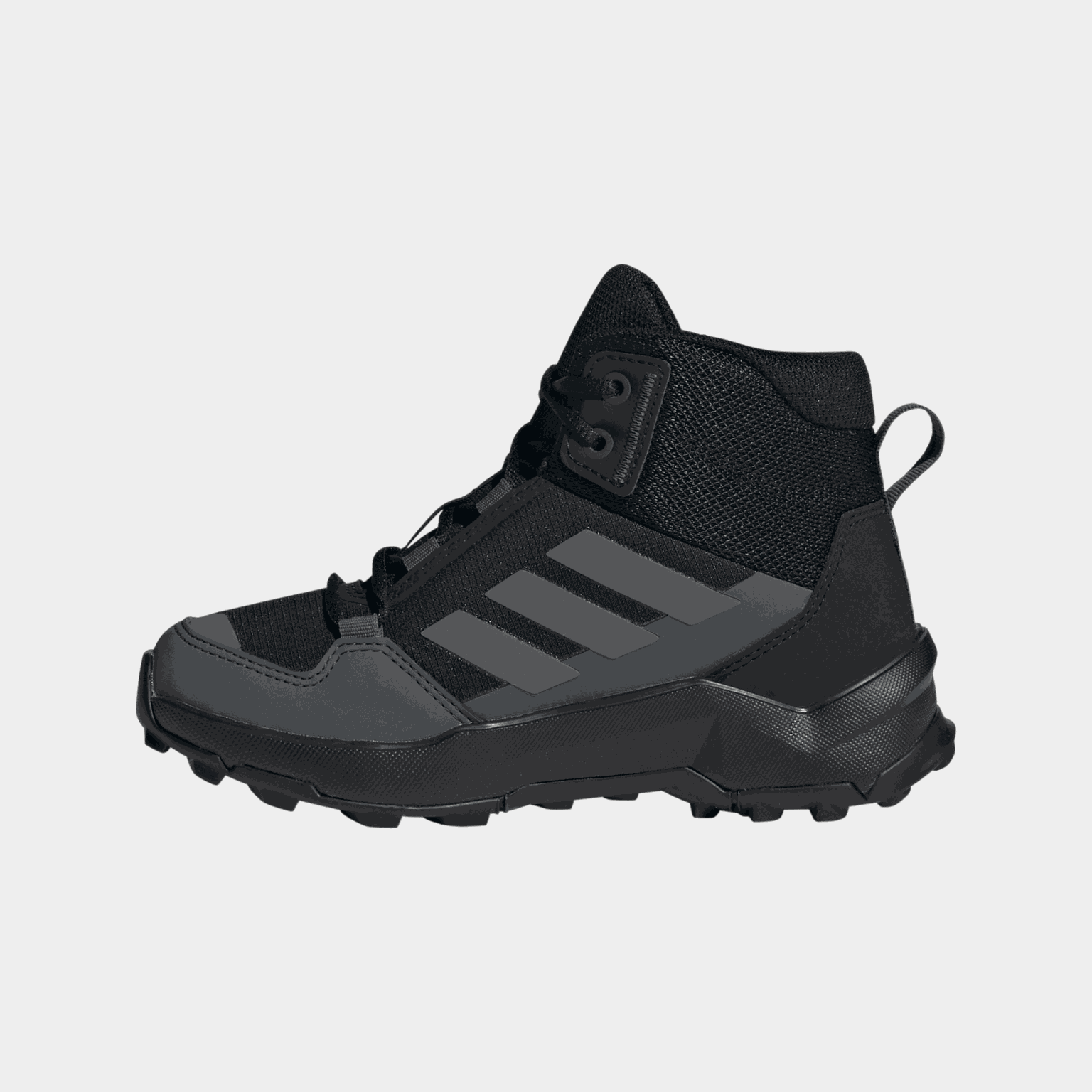 Buty trekkingowe wodoodporne Terrex Axar R.RDY MID, rozmiar juniorski - czarne