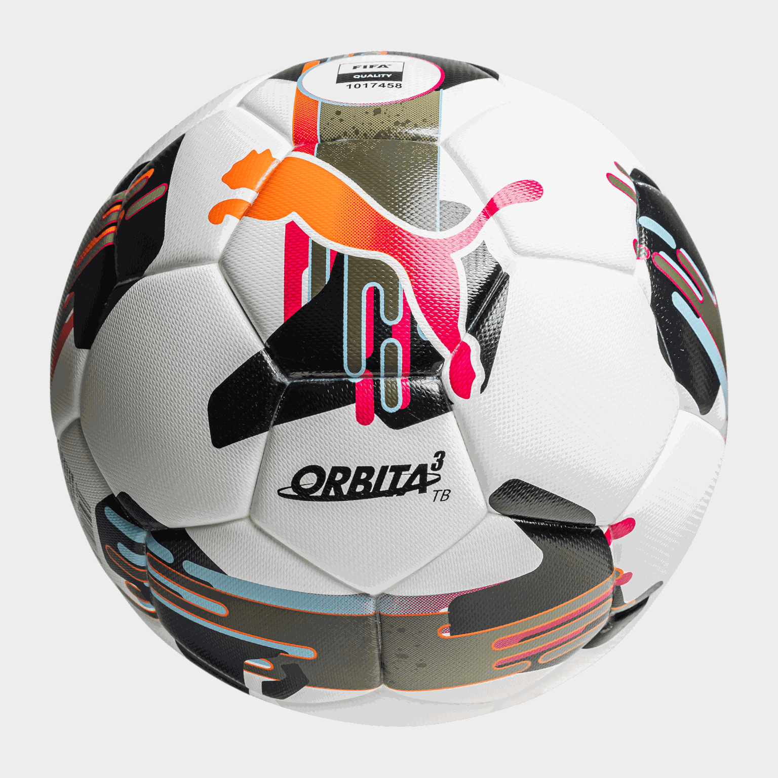  Bola de futebol Orbita 3TB (qualidade FIFA) tamanho 4 – branca