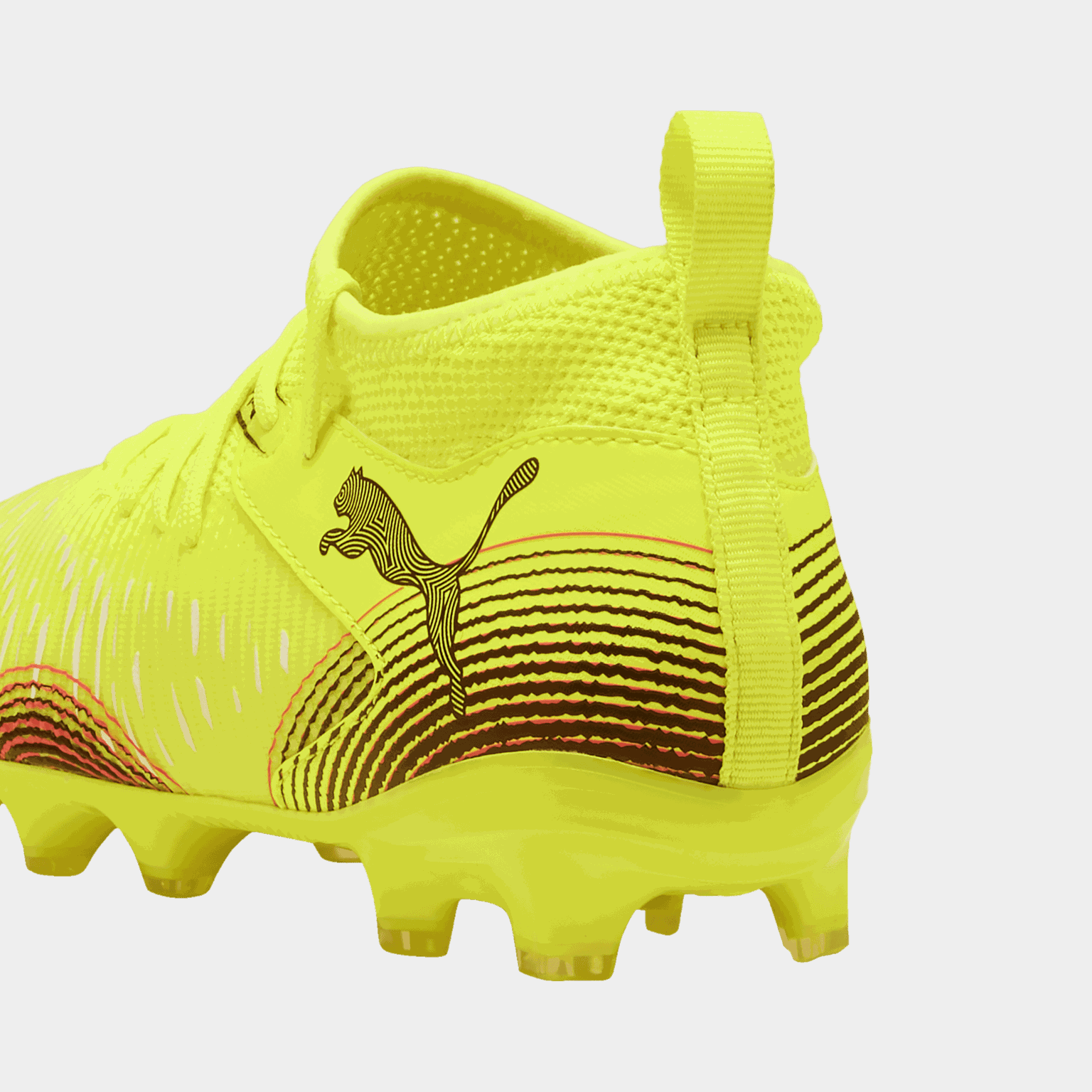 Buty piłkarskie FUTURE 8 Match FG/AG dla dzieci na trawę naturalną i sztuczną – żółte
