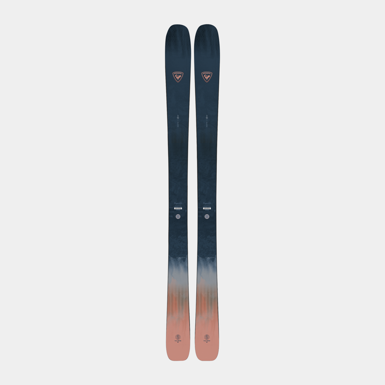 Freeride Skis Rallybird 92 Open 22/23, frikjøringsski, dame - Flerfarget
