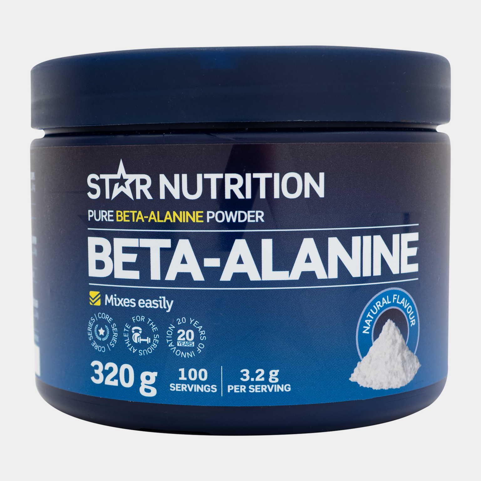 Beta-alanina, 320 g, suplemento alimentar -