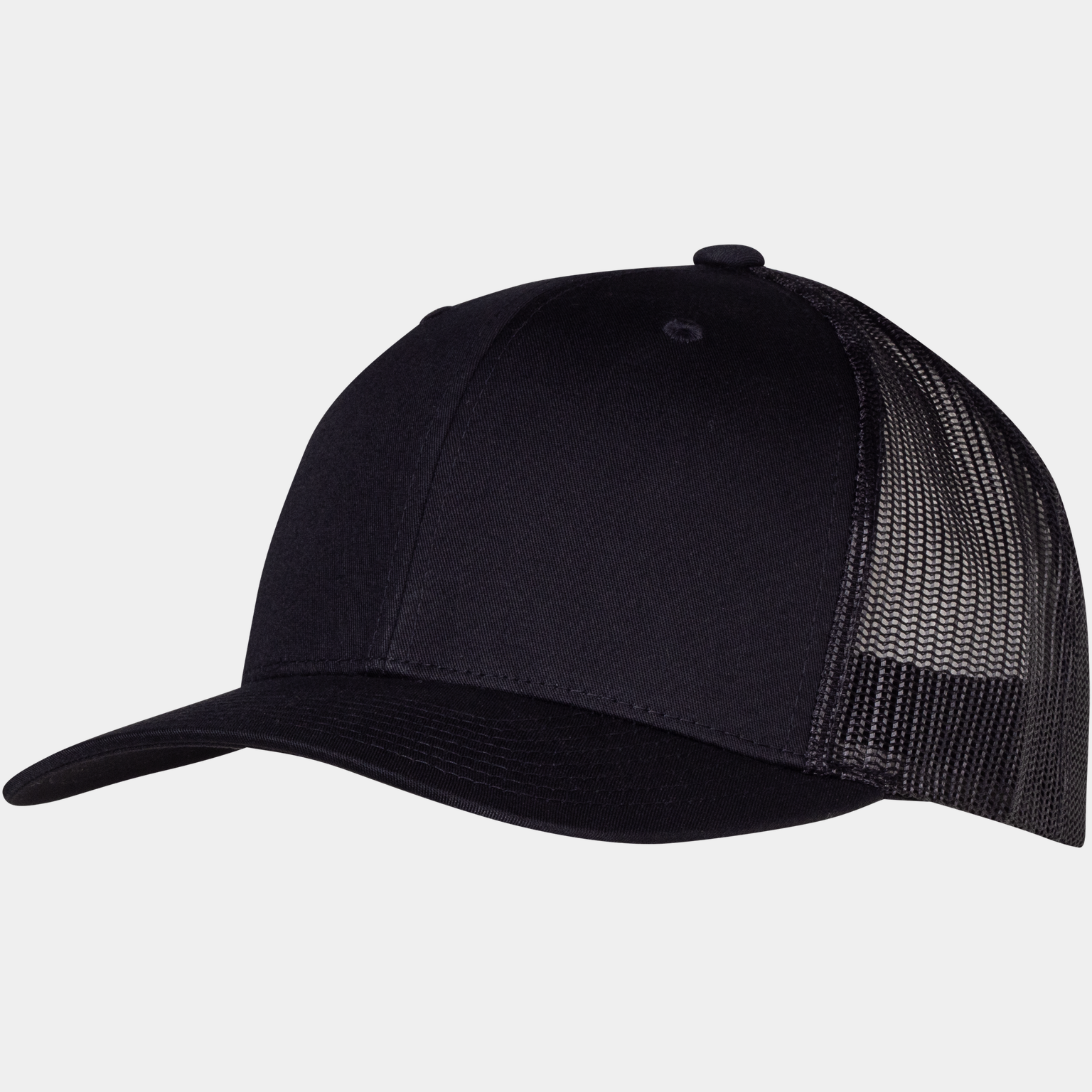 Baseball Trucker, caps unisex - Svart