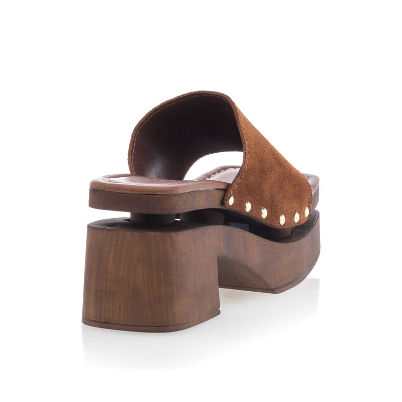 Mules / sabots Femme Marron