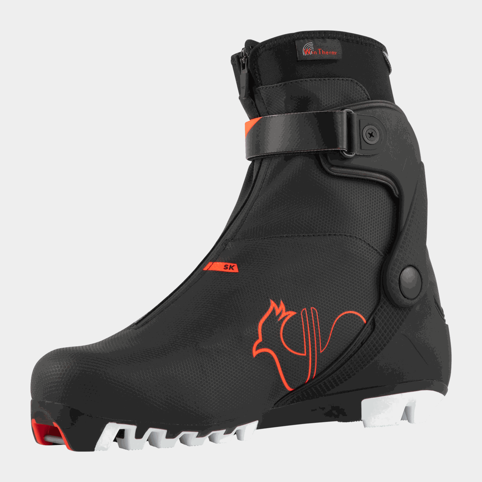  Bottes de ski de fond X-8, pointure 24/25, unisexe – Multicolore