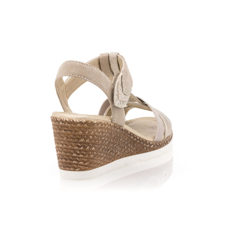 Sandalias amarillas para mujer / Zapatos de punta abierta