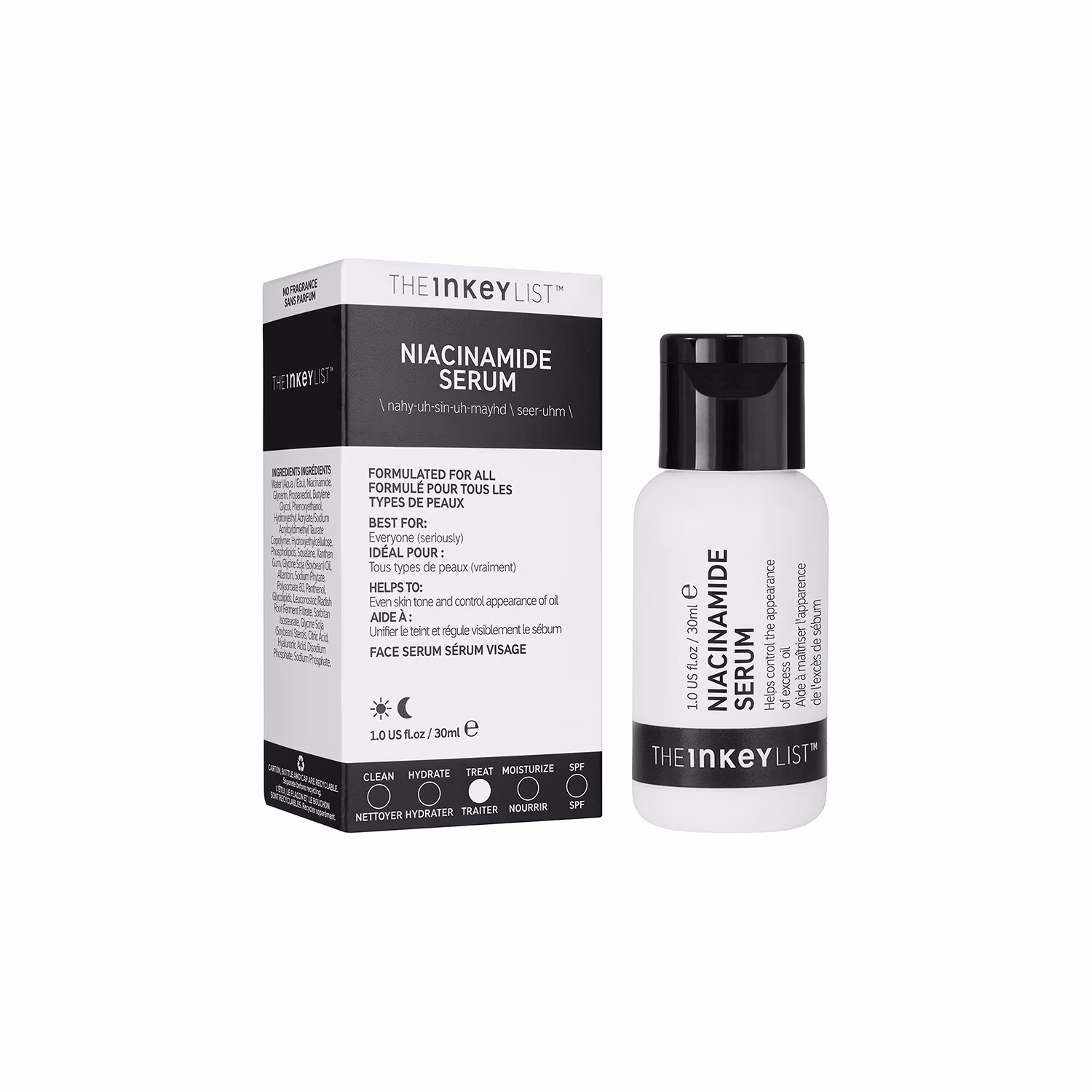 Talgregulerend serum met niacinamide in een handig reisformaat
