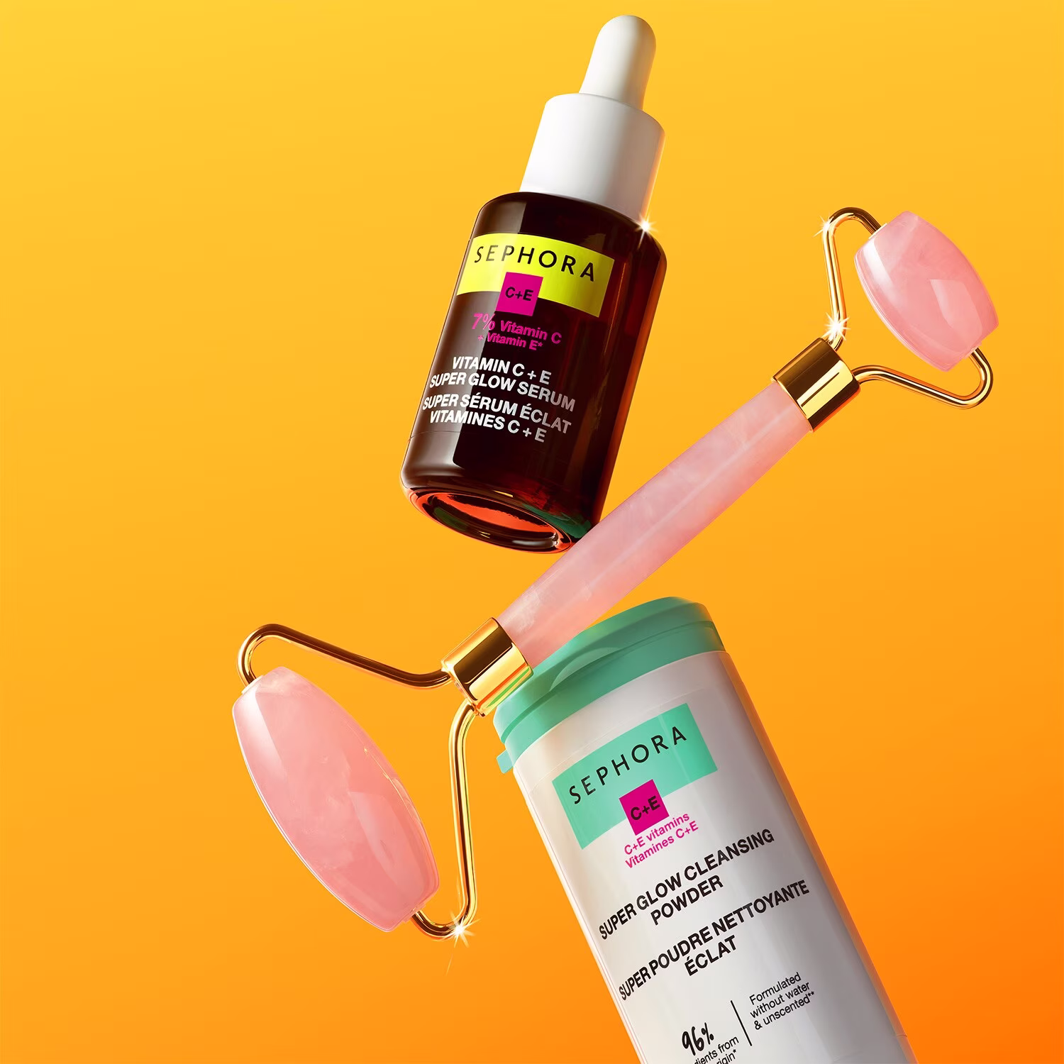 Ser Super Iluminator cu Vitamina C+E - Ser Facial cu Vitamina C