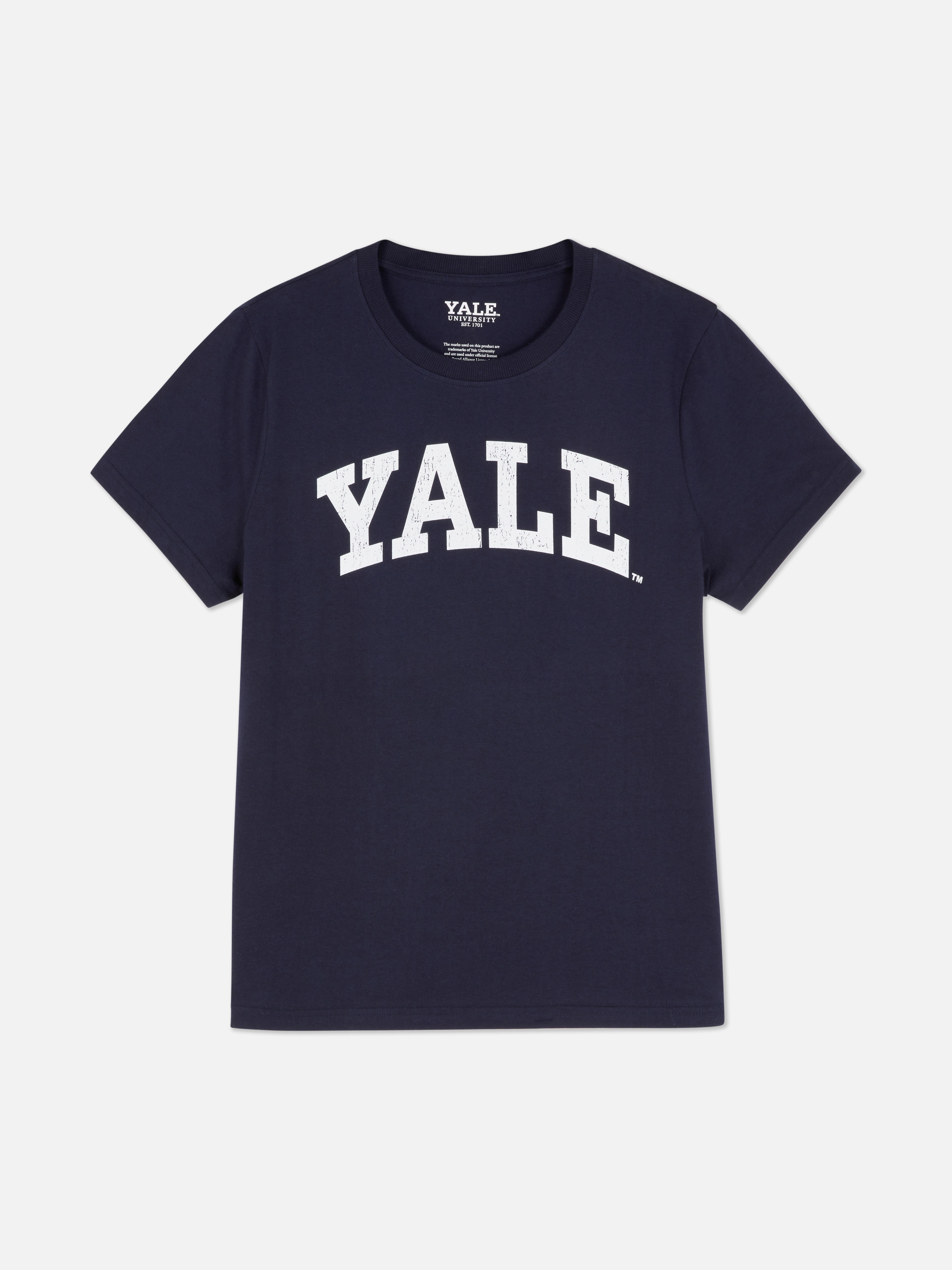 Tricou cu imprimeu Yale Un tricou cu mânecă scurtă cu un imprimeu Yale impresionant