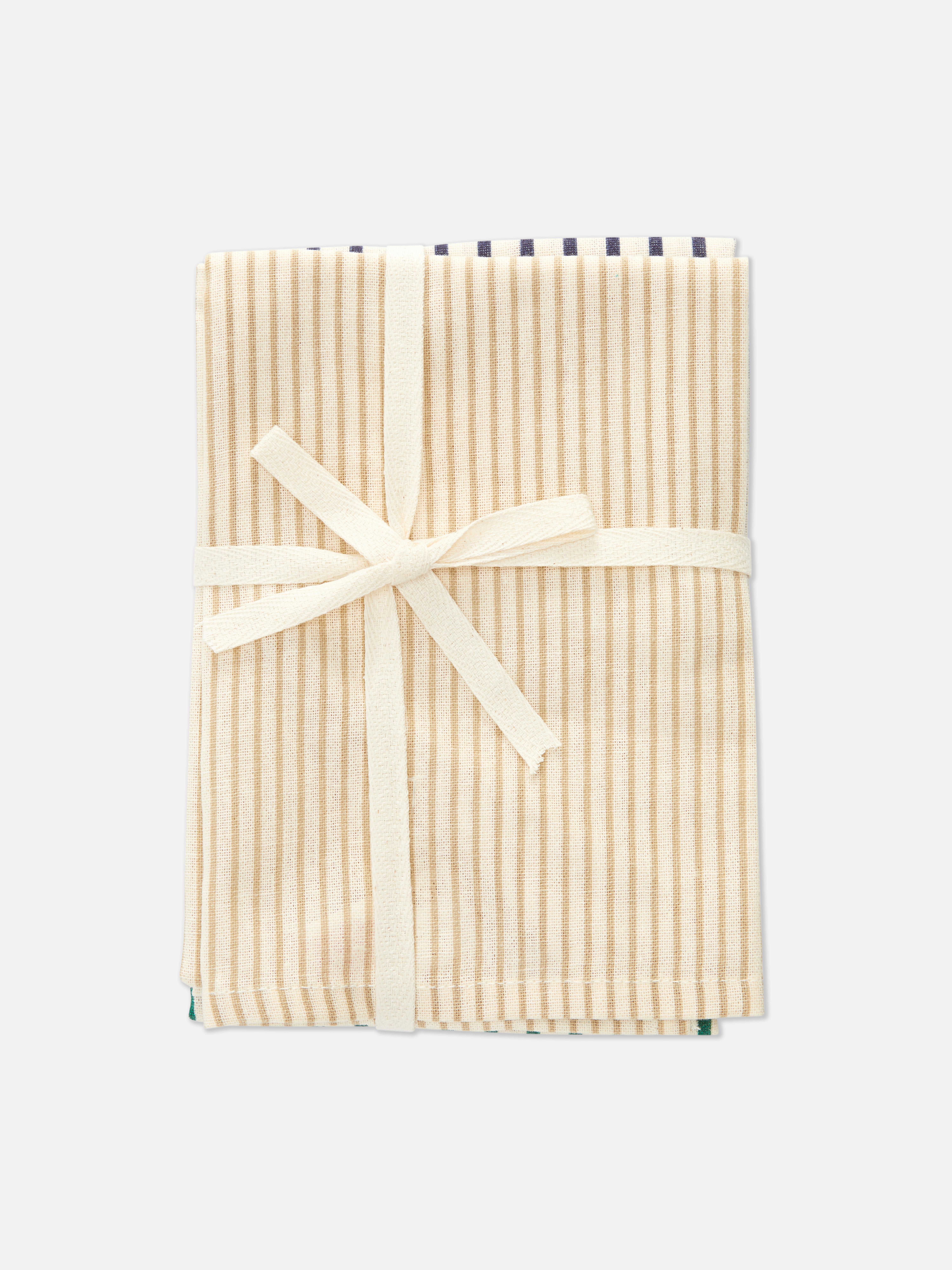 Prosoape de bucătărie, set de 3. Trei prosoape de bucătărie cu design elegant, pentru bucătărie sau ca decor.