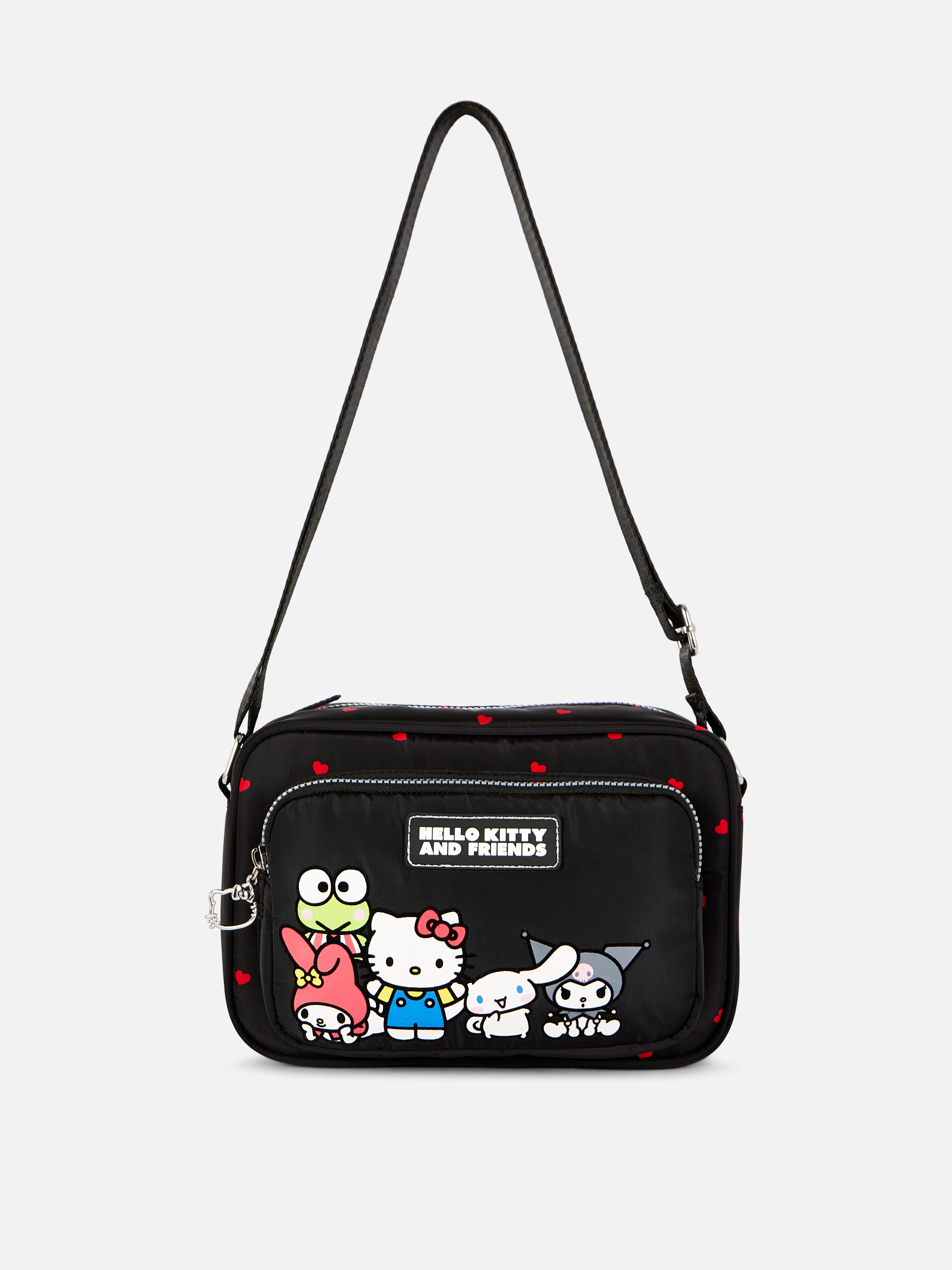 Geantă de umăr Hello Kitty and Friends O geantă foto cu curea de umăr și design Hello Kitty and Friends