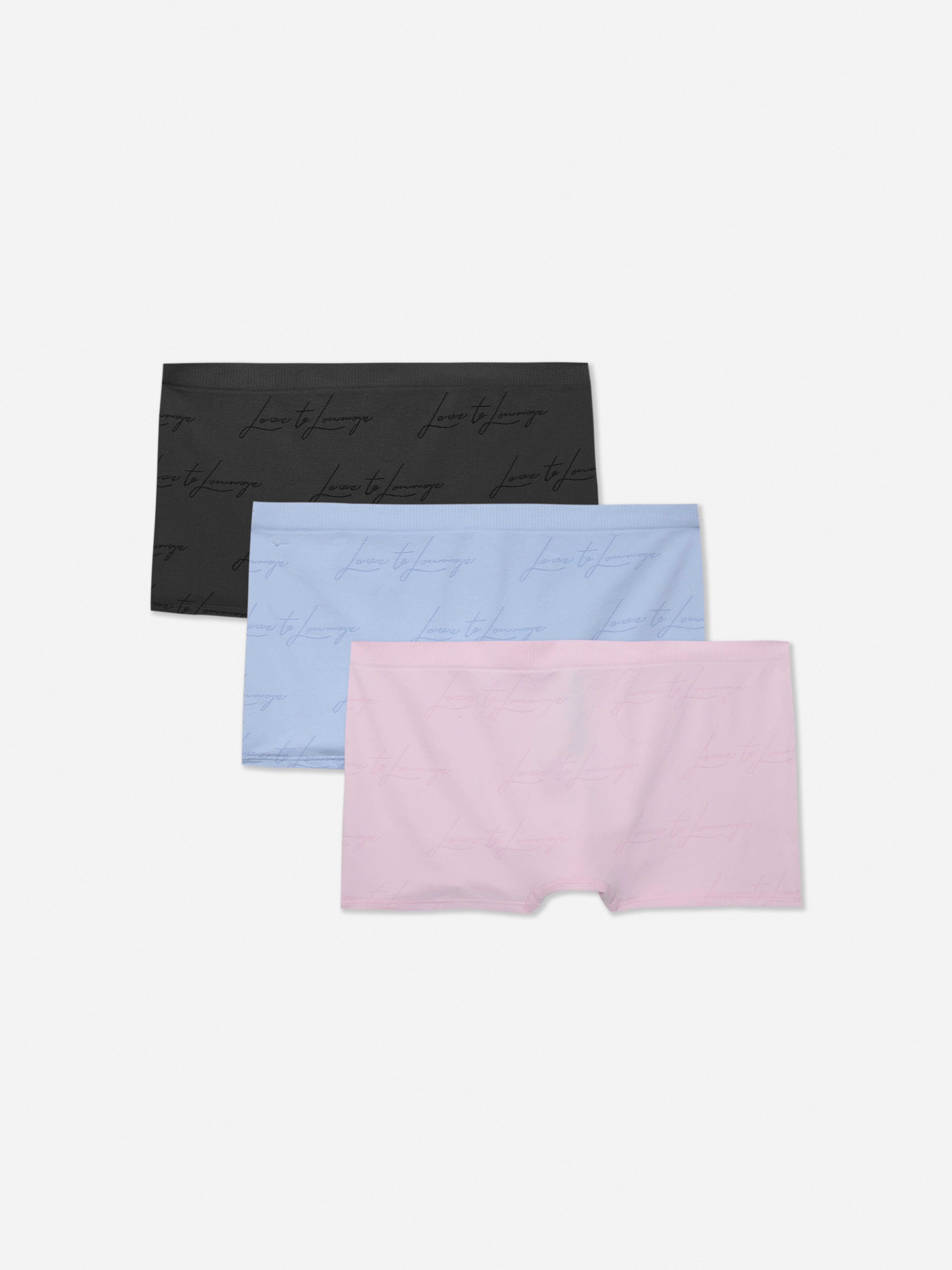 Pantaloncini elasticizzati per ragazzi, set da 3. Set di tre pantaloncini da ragazzo con elastico in vita.