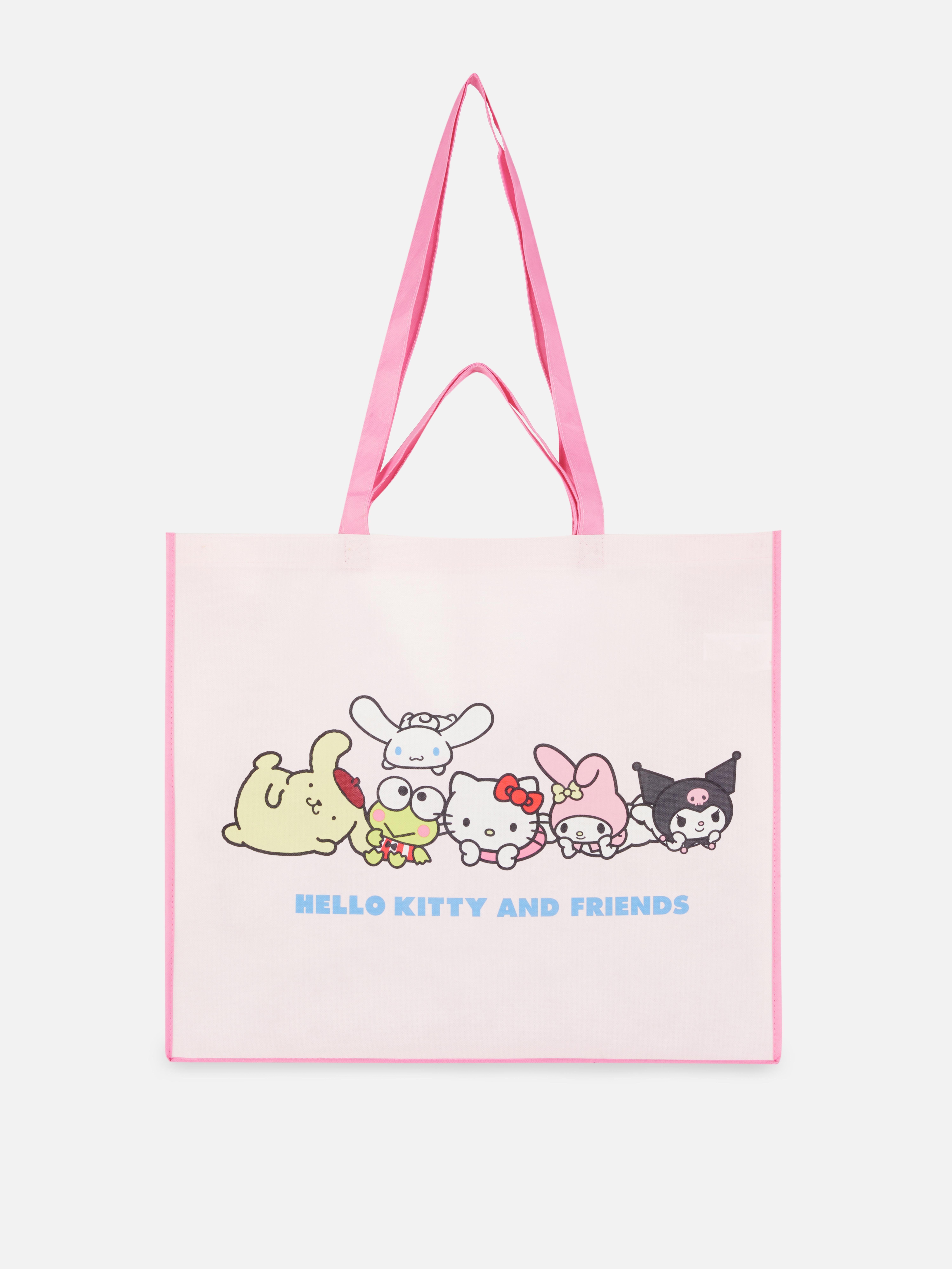 Geantă XL Hello Kitty and Friends O geantă Hello Kitty cu curea de umăr și imprimeu