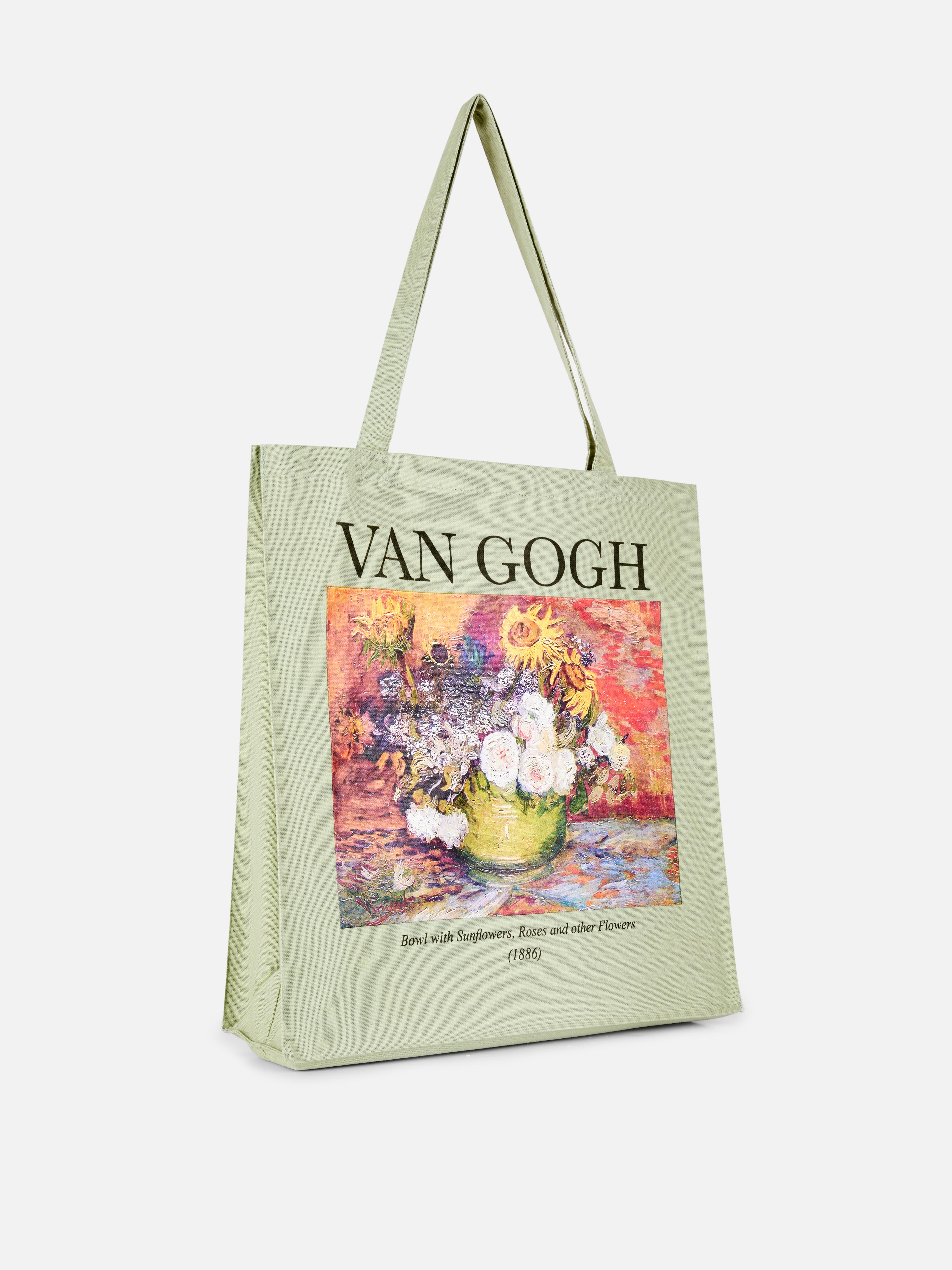 Geantă de cumpărături Van Gogh O geantă de cumpărături din pânză cu opere de artă de Van Gogh